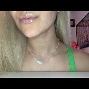 White Kendra Scott necklace